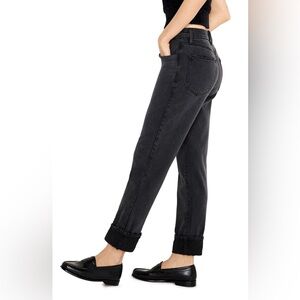 Good American The Weekender High Rise Slim Straight Jeans size 4/27